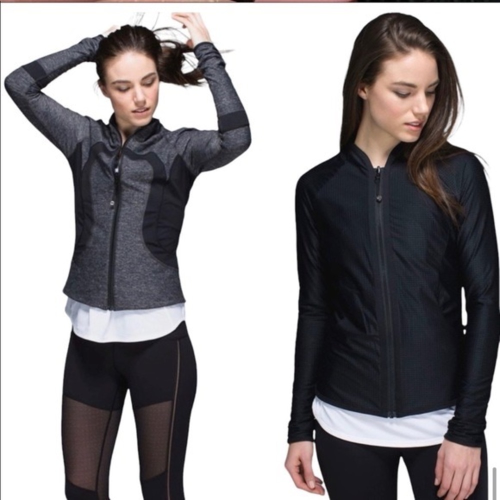 Lululemon Find Your Bliss Jacket Black / Heathered Black